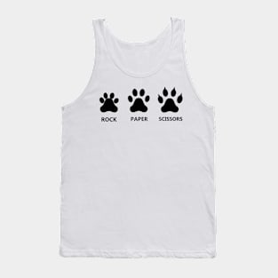 cAT PAPER SCISSORS Tank Top